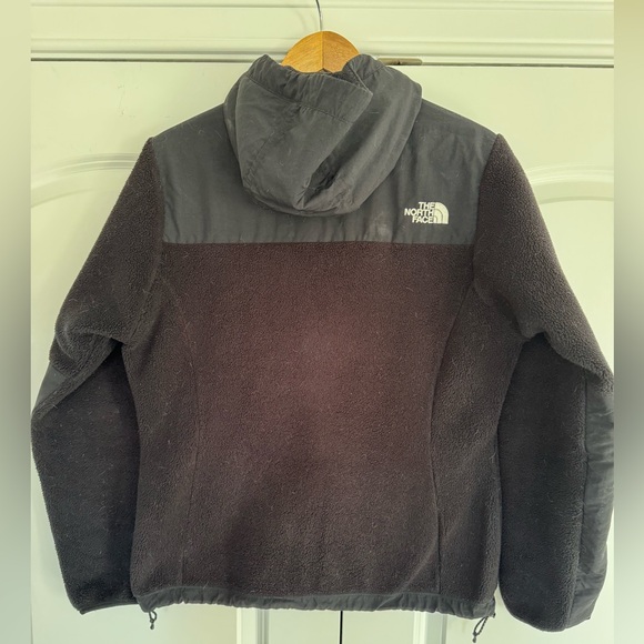 The North Face Black Fleece Jacket Hooded Retro Denali Jacket Windbreake… - Picture 5 of 9